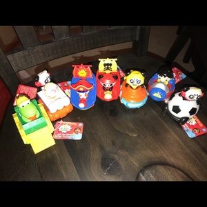 NWT Lot of 7 Ryan’s World Racers Die Cast Vehicles